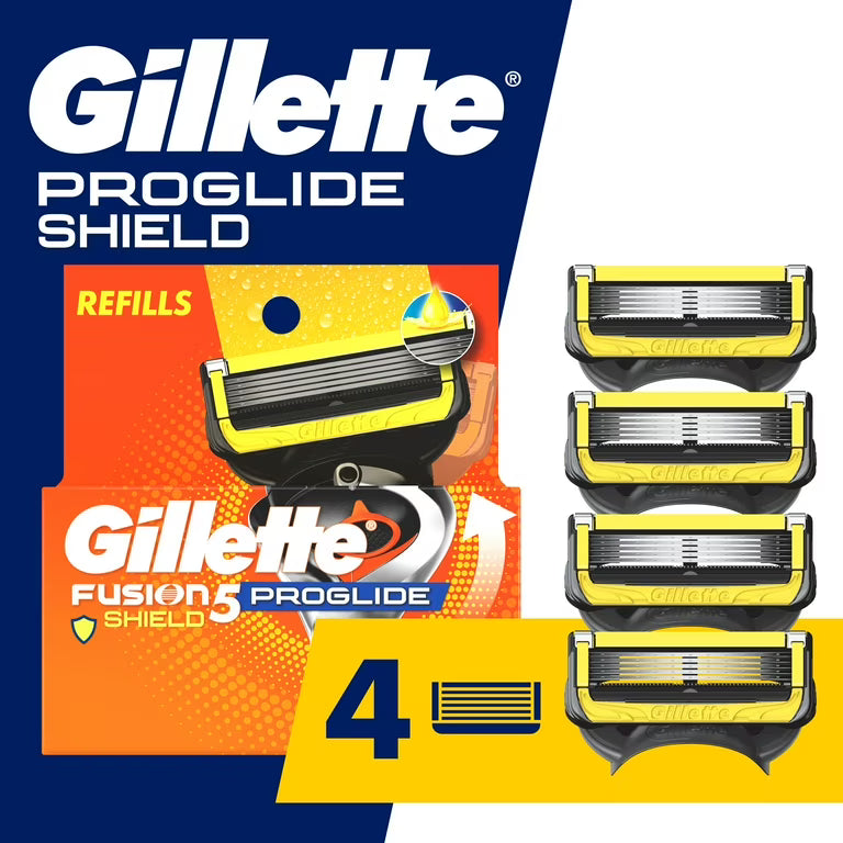 Gillette - ჯილეტი საპარსი პირი ფუჟენ5 პროშილდ - 4 ცალი
