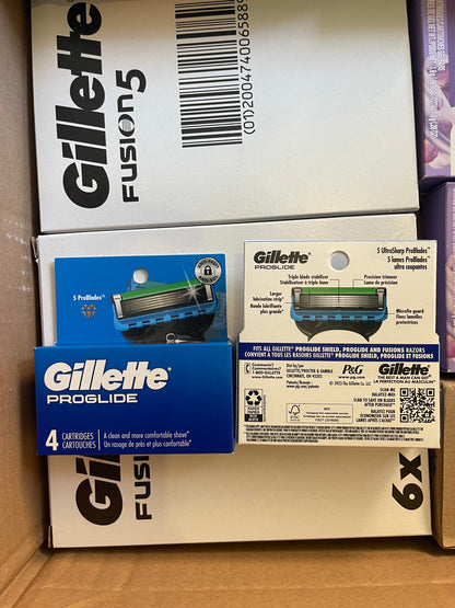 Gillette Fusion 5 PRO საპარსი პირი 4 ცალი (ჯილეტი)