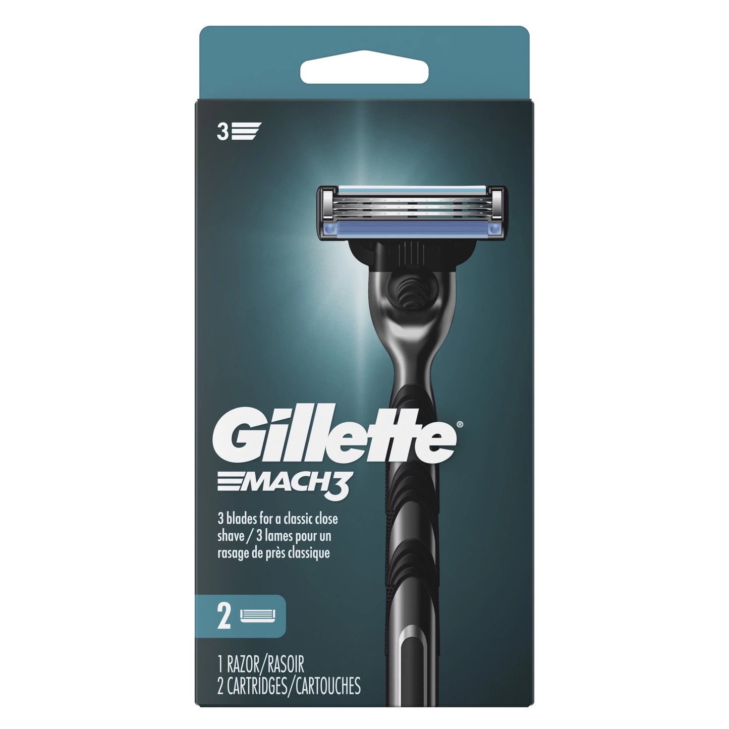 Gillette Mach3 - ჯილეტი საპარსი დანადგარი მაჩ-3